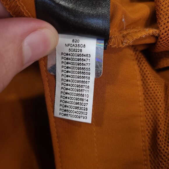 North Face Pants Mens 36 Orange Paramount Active Convertible Hiking Performance - Picture 10 of 10